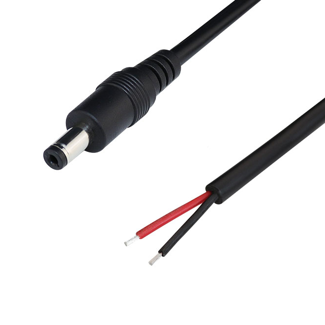 12V Hardwire Power Cord DC 5.5mm - LED Outlet